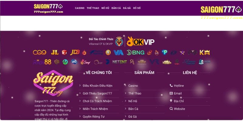 Casino Saigon777 cung cấp game trả thưởng uy tín và đa dạng